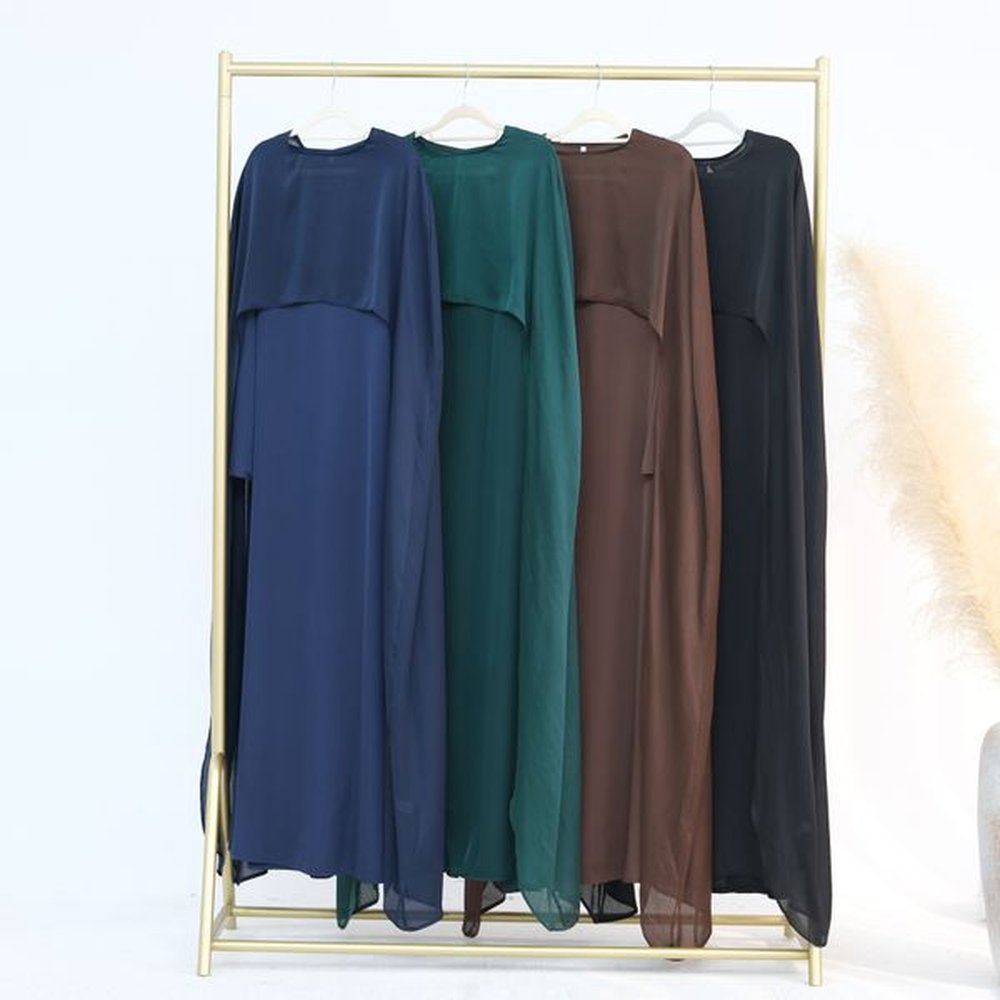 ja plus size womens fitted waist elegant robe twopiece set