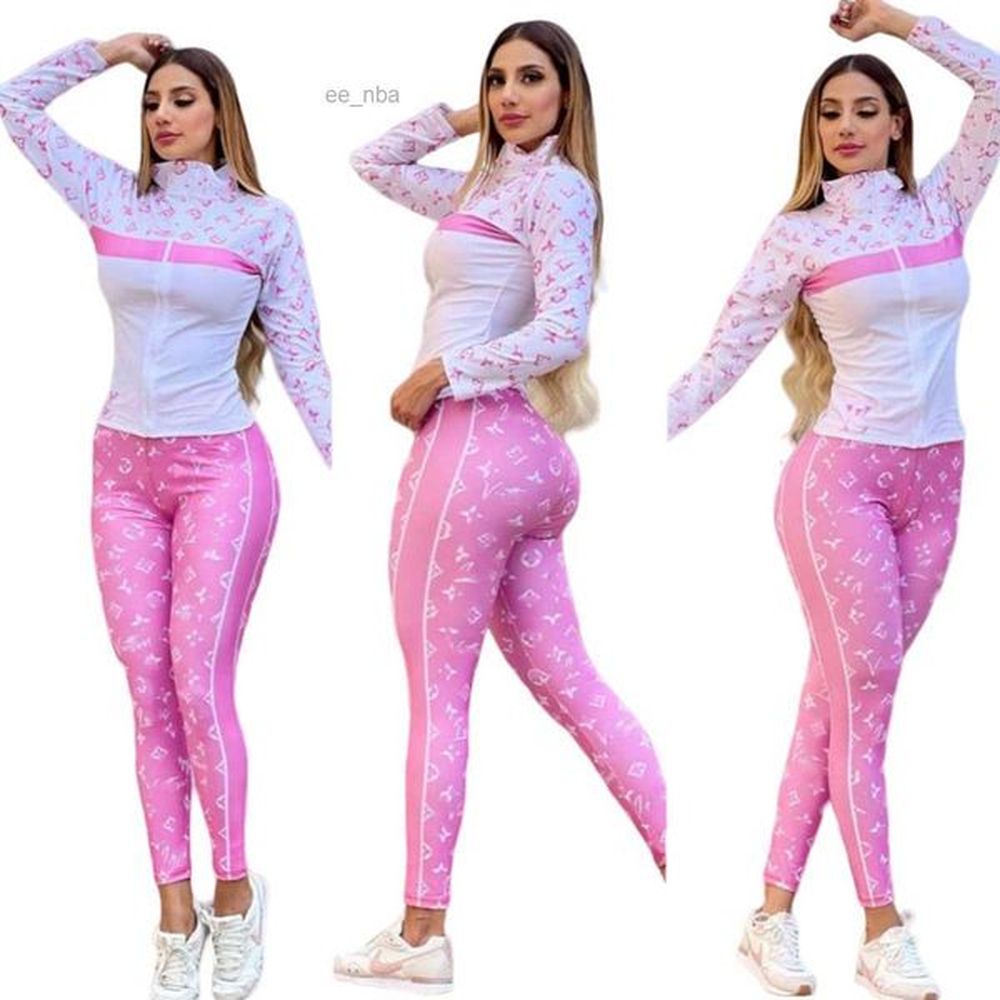 jacket and bottoms two piece pants outfit women fashion zipper