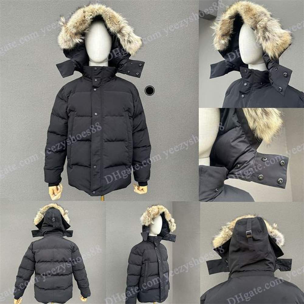 Jacket Down 29 wyndham parker Women Men 29S Wolf Fur Collar Medium Length Winter New Style Overcame Clothes Thick High-End 90% Duck Downs Me