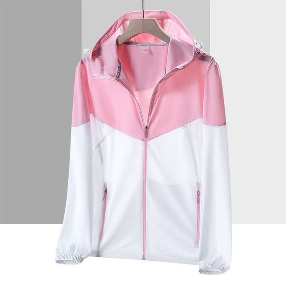 Jacket for Men Summer Ice Silk Sun Protection Clothing Couple's Skin Clothing UV Protection Thin Breathable Sun Protection Clothing Out