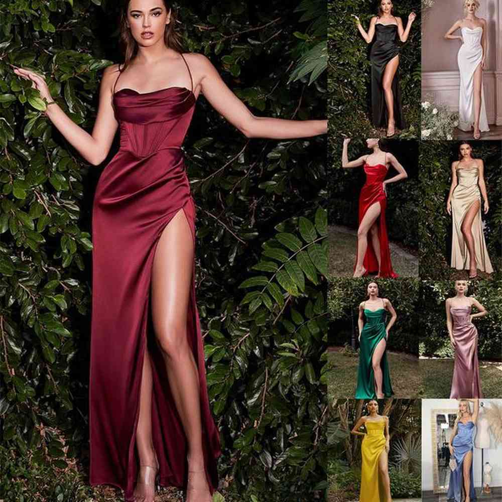 jacqueline sleeveless bodycon midi lace satin dress party club backless