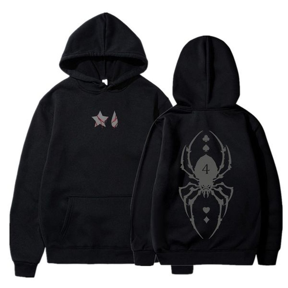 Japan Anime X Hunter Hoodies Unisex Japanese Haruku Fashion Casual Hooded Y2k Cartoon Graphic Sweatshirts
