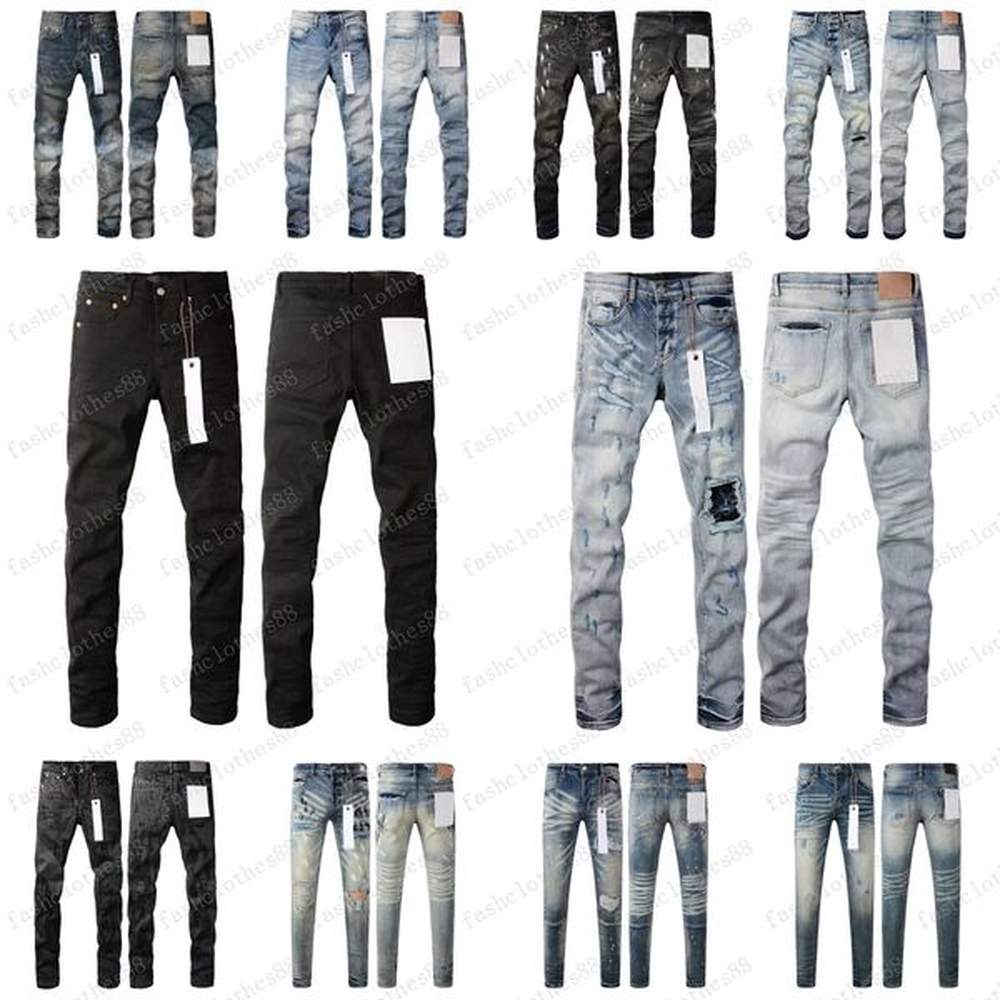 Jeans Denim Trousers Mens jeans Designer Jean Men Black Pants High-end Quality Straight Design Retro Streetwear Casual Sweatpants Designers