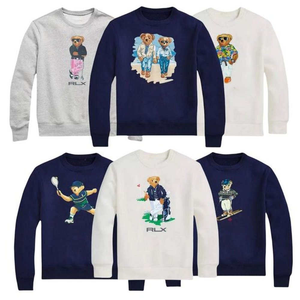 Jumper Designer Mens Women Bearsweatshirt Woman Pollover O-Neck Bear Jersey Couple Sweatshirt 20ss