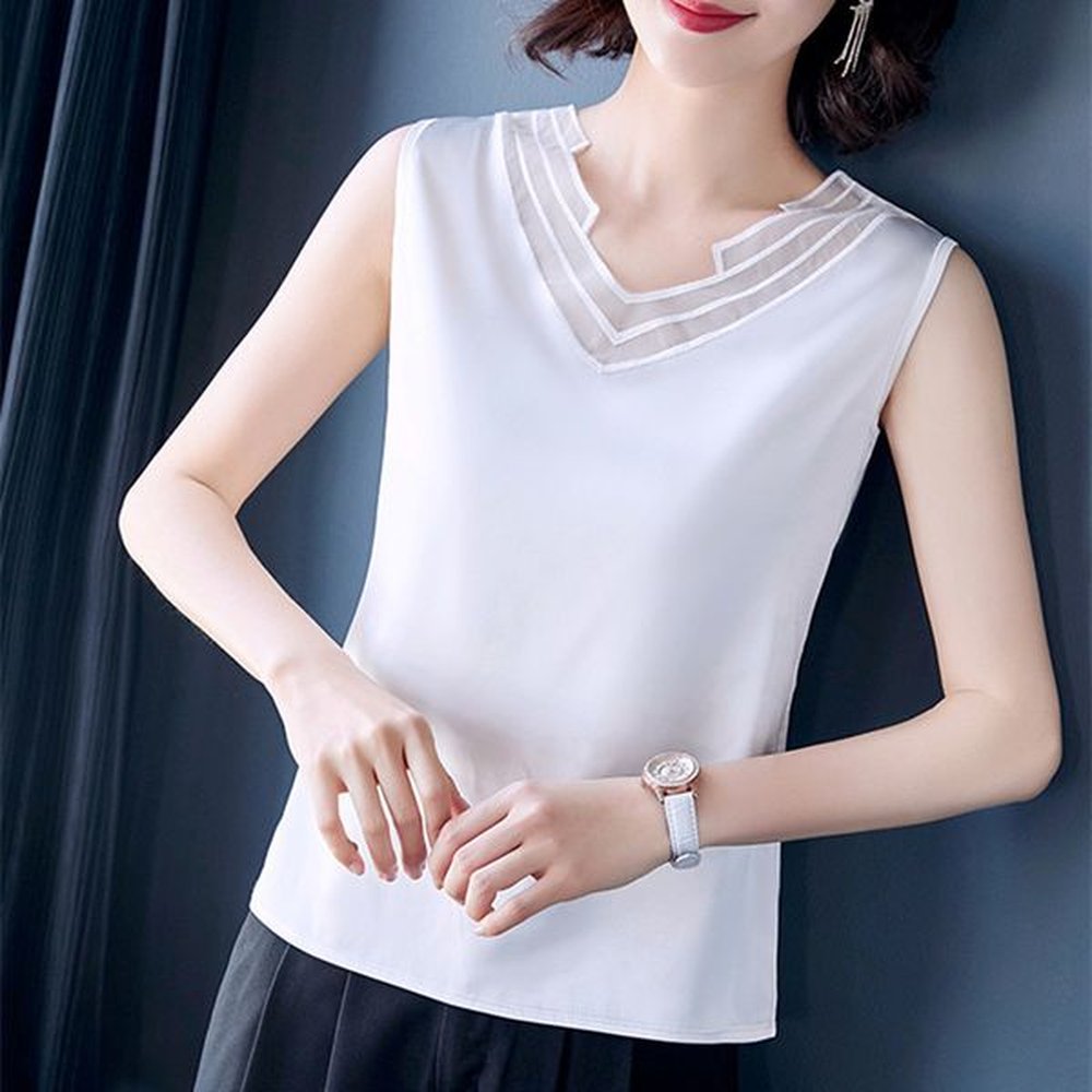 korean silk women tops camis sleeveless satin tank plus size