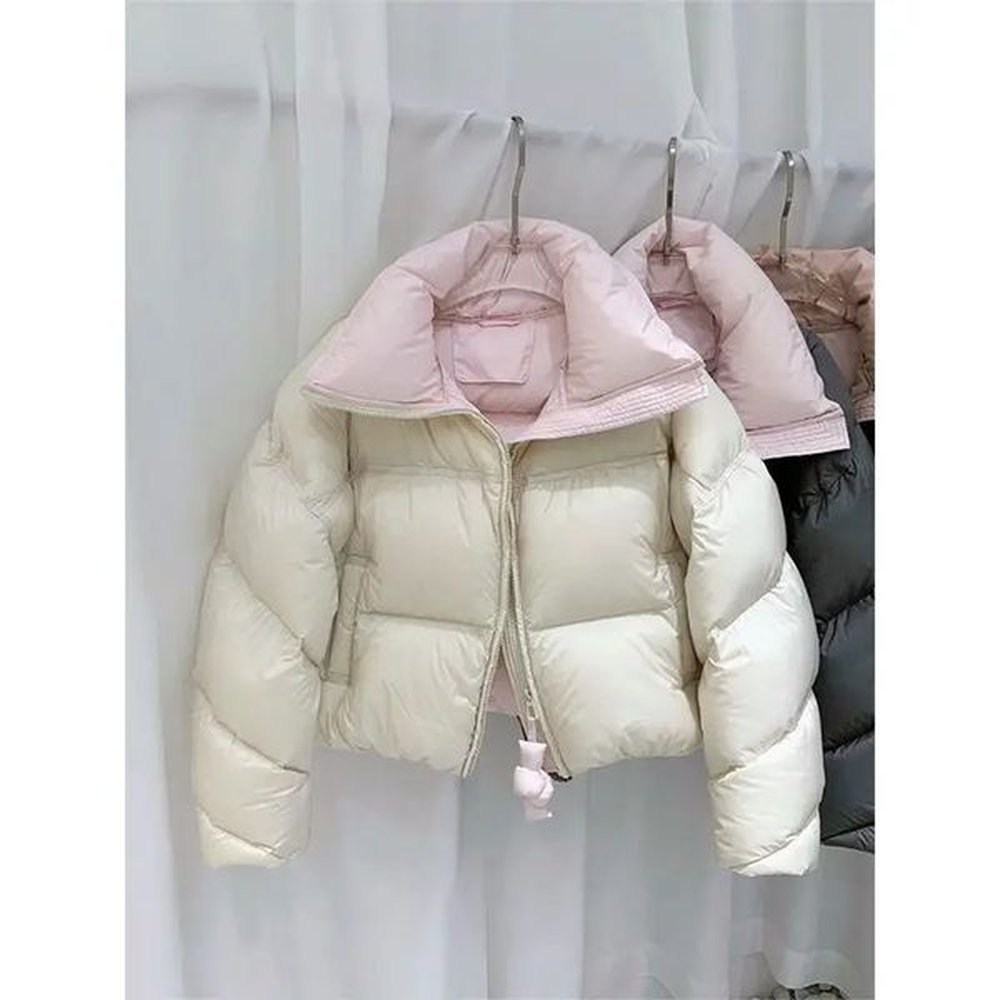 korejpaa winter clothing womens parkas jacket korean fashion warm short