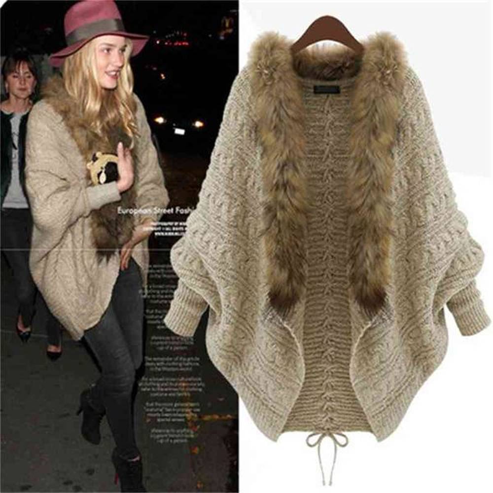 ladies sweater cardigan spring and autumn winter large size