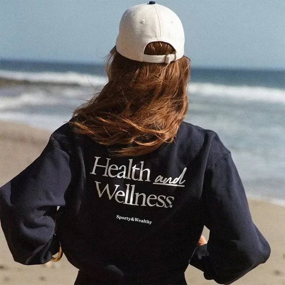 large size crew neck sweater fashion retro simple aesthetic womens