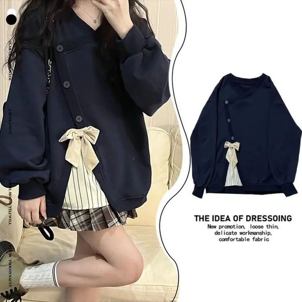 Large size irregular splicing womens hooded sweatshirt fat Mm 300 pounds n feeling loose plush thick top 240911