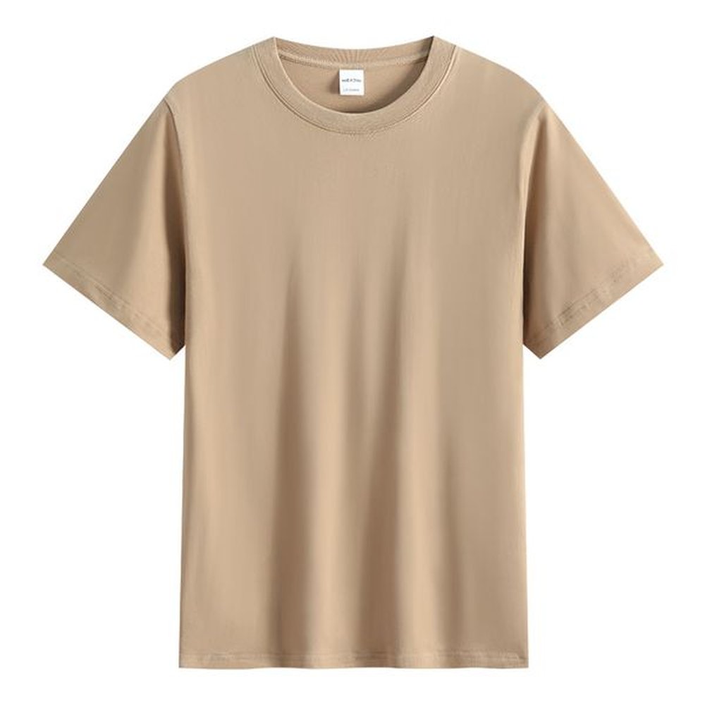 Large size S-4XL Designer T shirts men women casual loose solid color men's shirt streetwear Heavy T-shirt 220g cotton round neck short