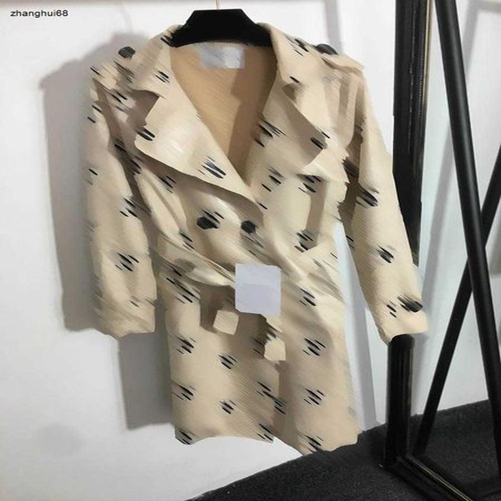 latest design women leather trench coat coat dress logo printing