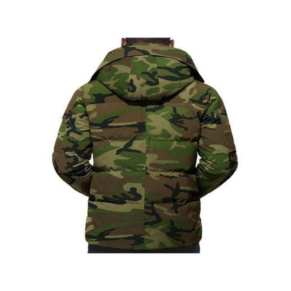 Leisure Designer Down Canada Jacket White Duck Windbreak Mens Parkas Jackets Collar Hoody Real Wolf Skin Adventure Coat Winter Outdoor Canad
