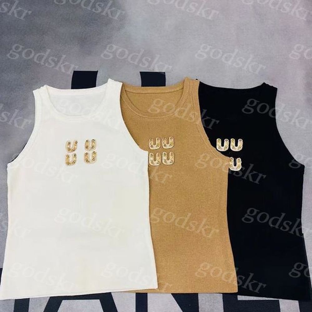 letter drill tanks tops womens camisole sexy sleeveless knit tees