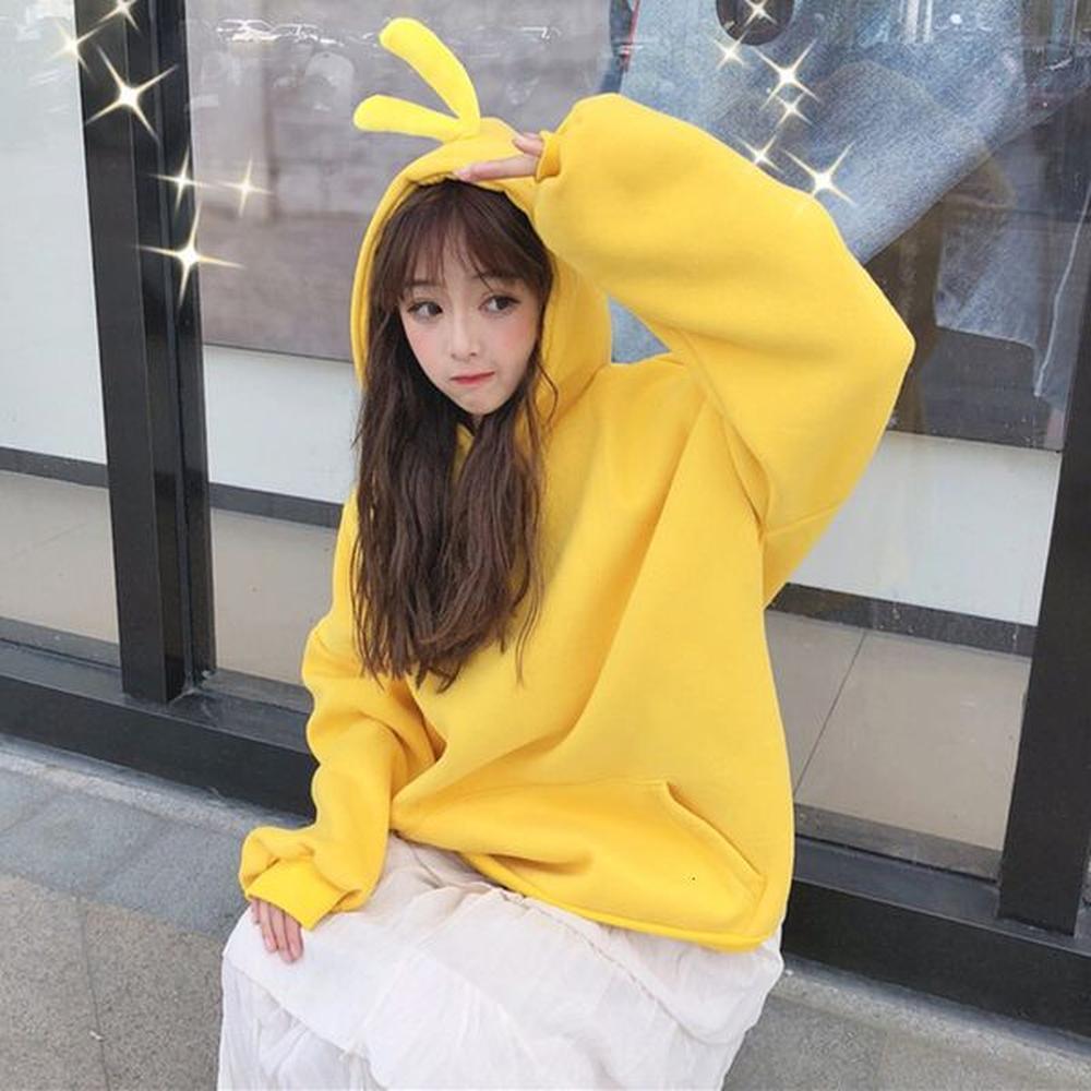 little yellow duck with thick velvet winter new style girlfriend