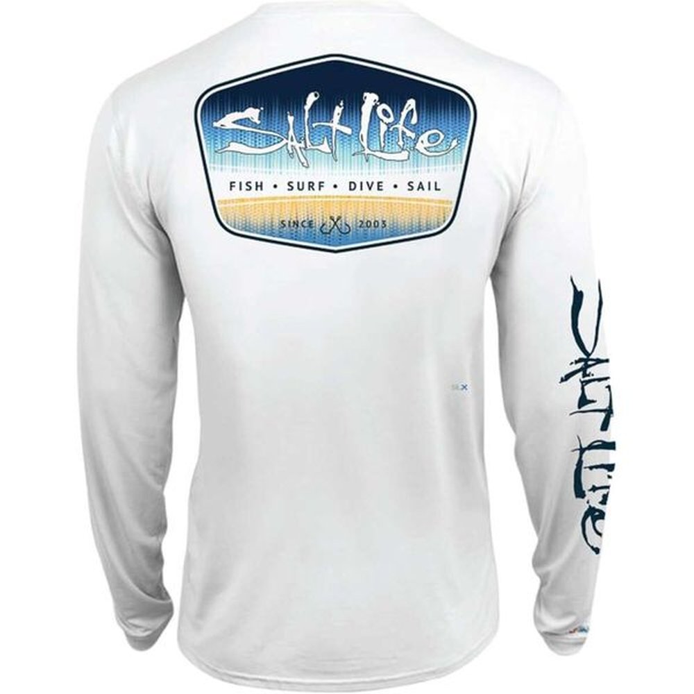 Long Sleeve Shirts For Men Sweatshirt Salt Life Standard Tuna Brigade Performance Shirt Streetwear Casual Tops Clothes sweatshirts