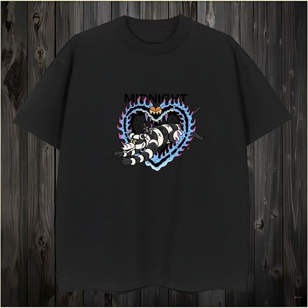 Loose Fit T Shirt For Man 230g Pure Cotton skull Home Outdoor Custom Print Oversized Breathable Soft Couples T Shirts Fashion New Tops Shirt