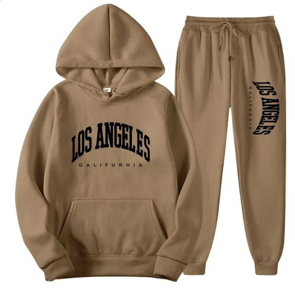 LOS ANGELES GALIFURHIA MenWomen Sports Suits Fashion Tracksuit HoodiesPants Two Pieces Sets Running Casual Sweatshirts Sweatpa 241121