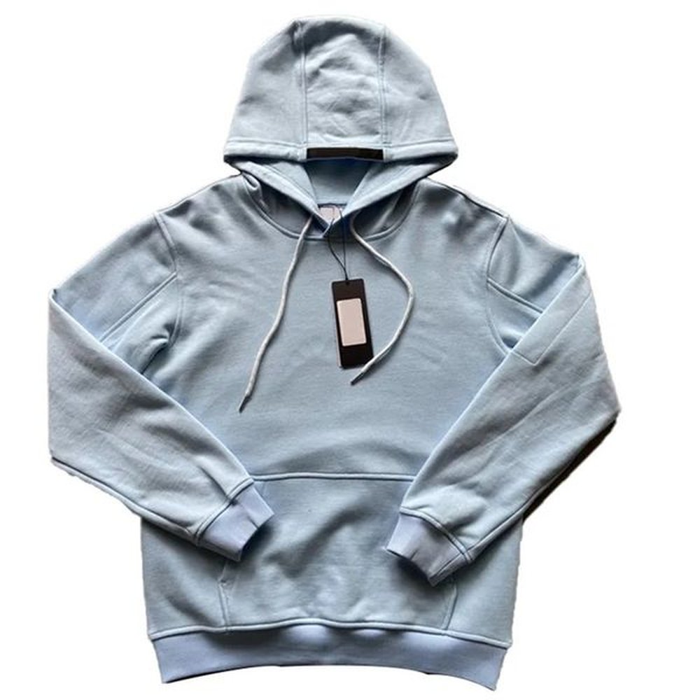 Low-cost wholesale sportswear twill fleece full hood sweatshirt pullover sweater