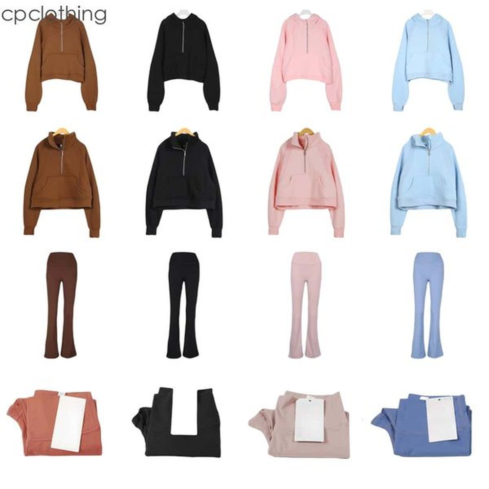 lululies lemenly womens yoga hoodie half zip womens sports sweater