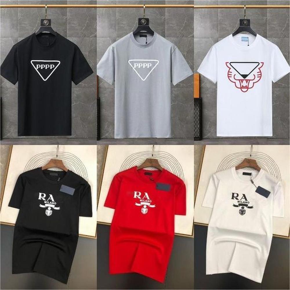 Luxury Cotton Tee Designer Mens T shirt short sleeve t-shirt tees with Letters Casual Man Top Fashion short women Summer Print Short Sleeve