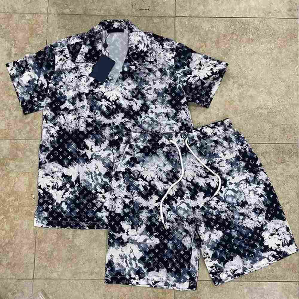 Luxury Designer Shirts Summer Fashion beach Shorts Hawaii Floral Print Casual Shirt Men's and Women's Short Sleeve Beachs Clothing