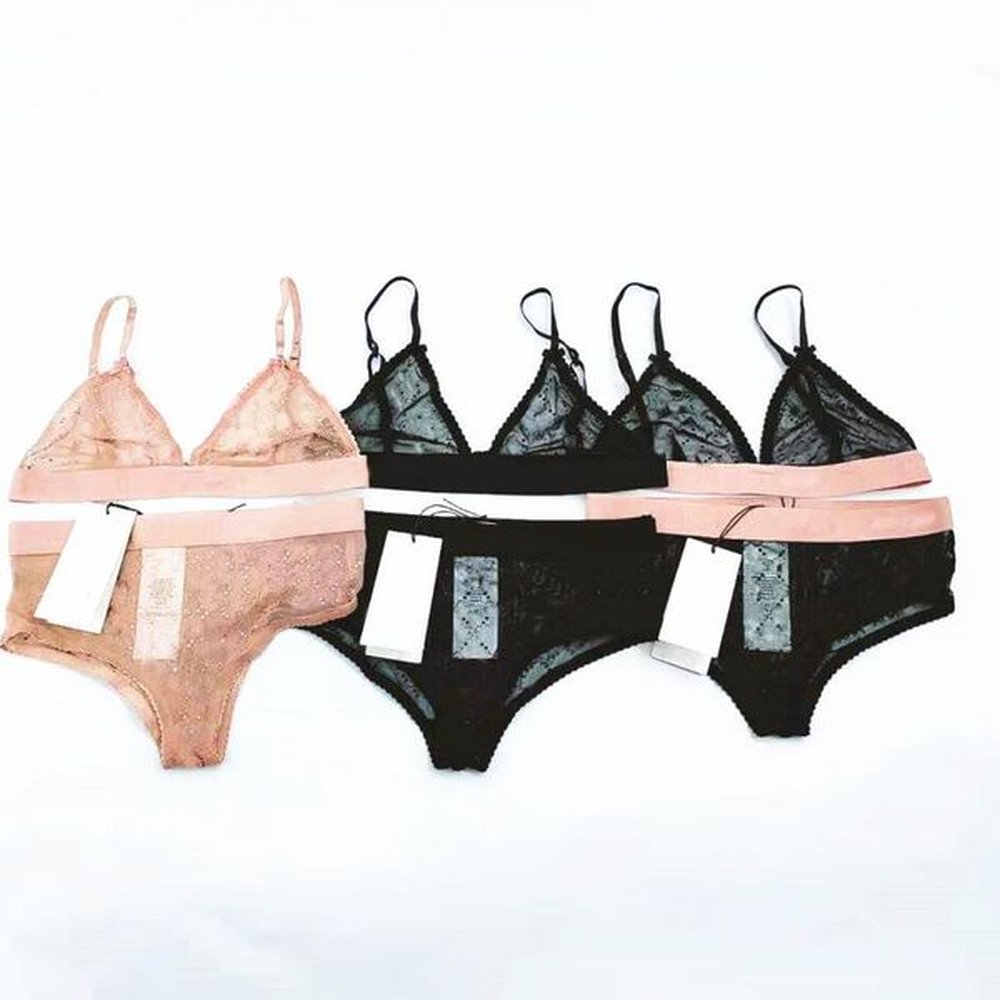 luxury diamond bra set full rhinestone designer underwear set sexy