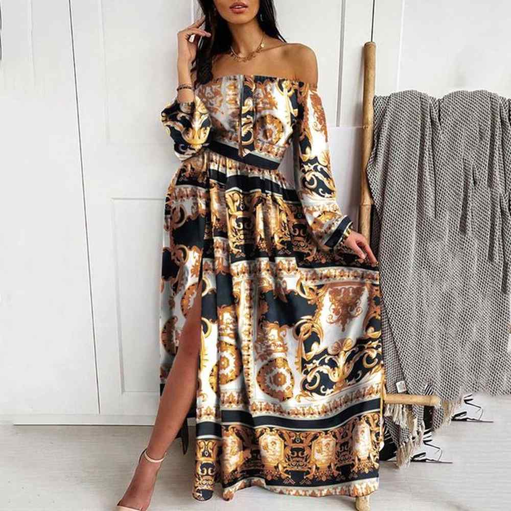 luxury dress maxi dress for women vestido de mujer summer