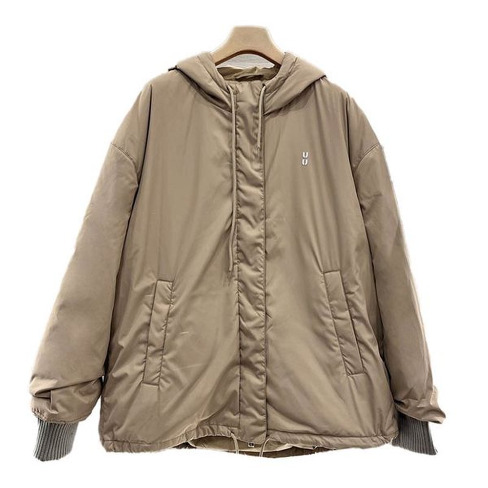 luxury hooded down jacket designer letter printed down coats autumn