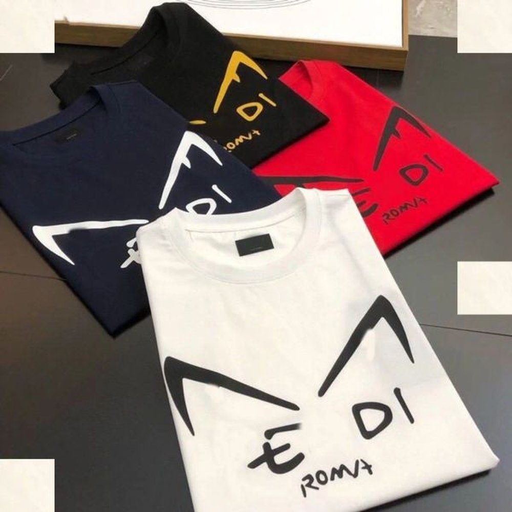 Luxury Mens Designer T Shirt Black White Embroidered letter printing cotton short sleeves selling high-end brand clothing m-4XL