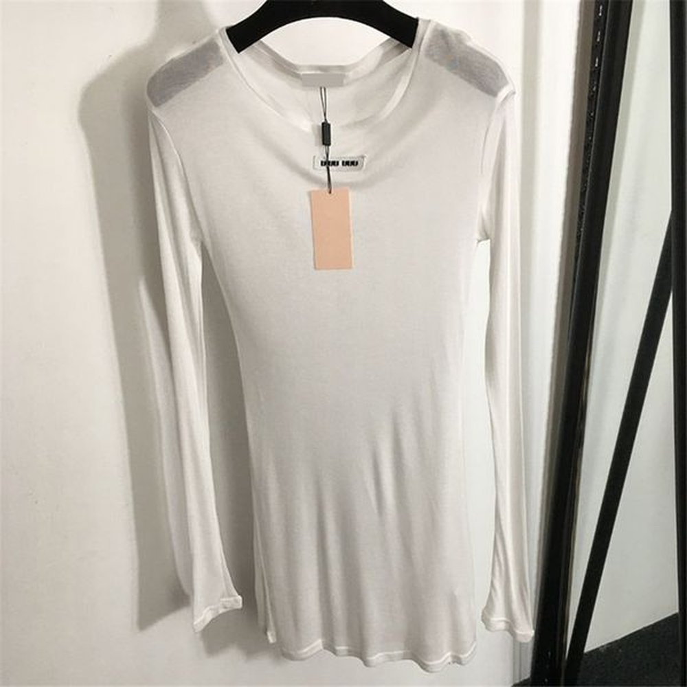 luxury see through dress women long sleeve dresses elegant white