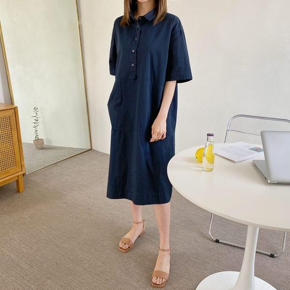 lw popular korean spring and summer thin solid color