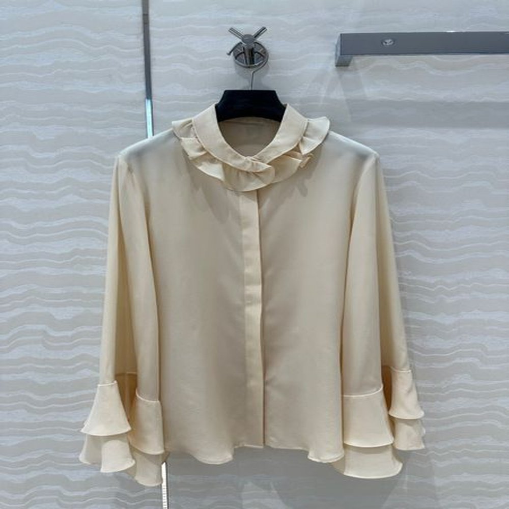 lwj elegant classic peplum shape petal lace long sleeve