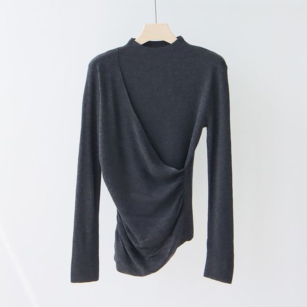 lwt elegant niche style womens winter wear woolen knitted cardigan