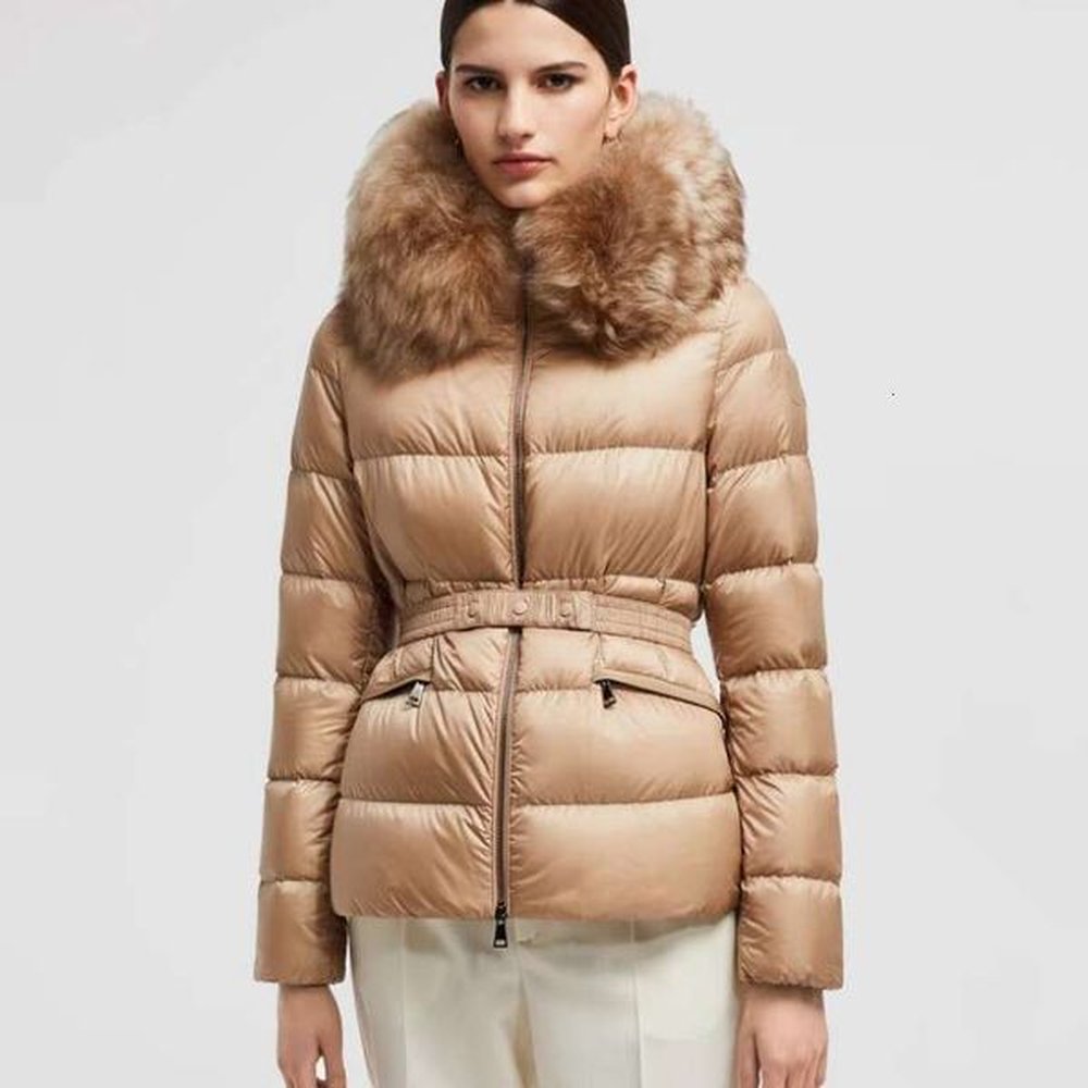 m home high version autumnwinter boed fox fur collar