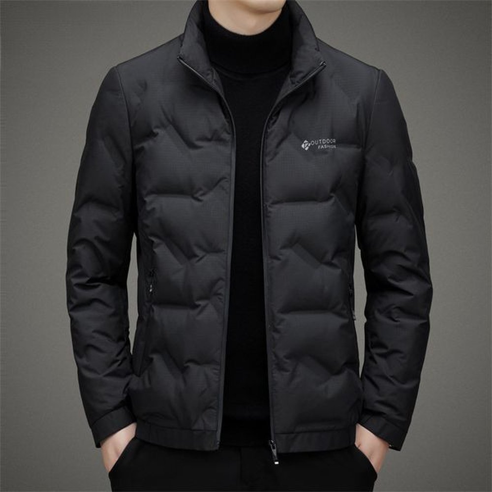 M12102 Lightweight down jacket for middle-aged men, new style warm jacket for men in winter