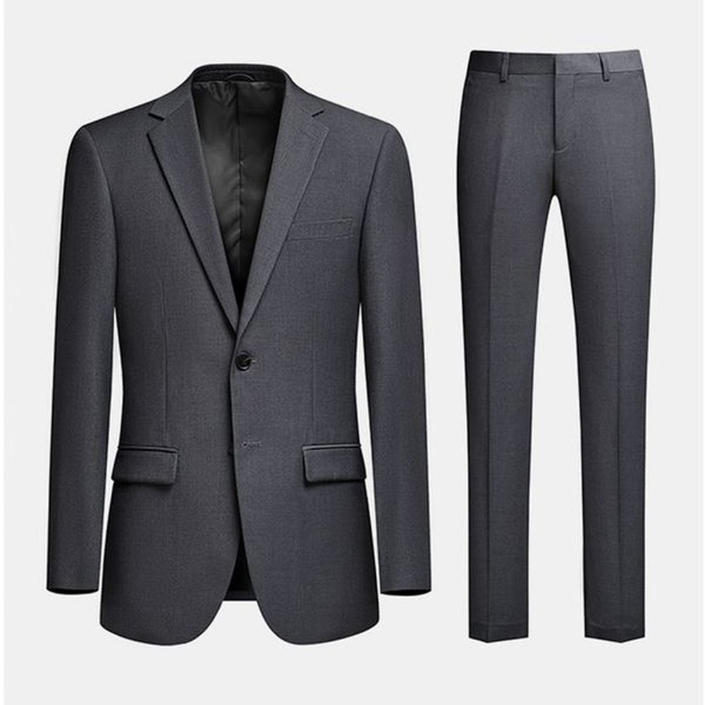 M35 Slim fit groom wedding dress three piece casual professional suit men