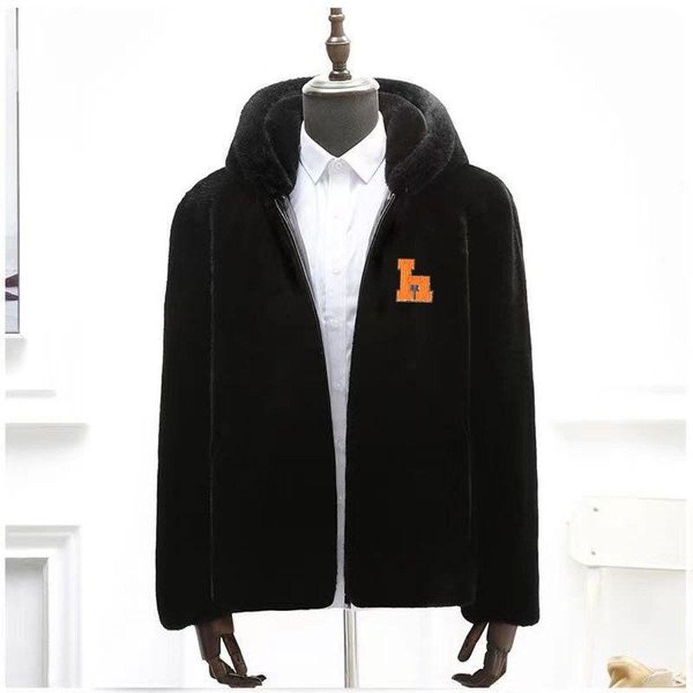 Man Jacket Down Parkas Coats Puffy Wool Jackets Berber Fleece Winter Coat Seater Hooded Outwears Tops Windbreaker Asian Size S-5XL