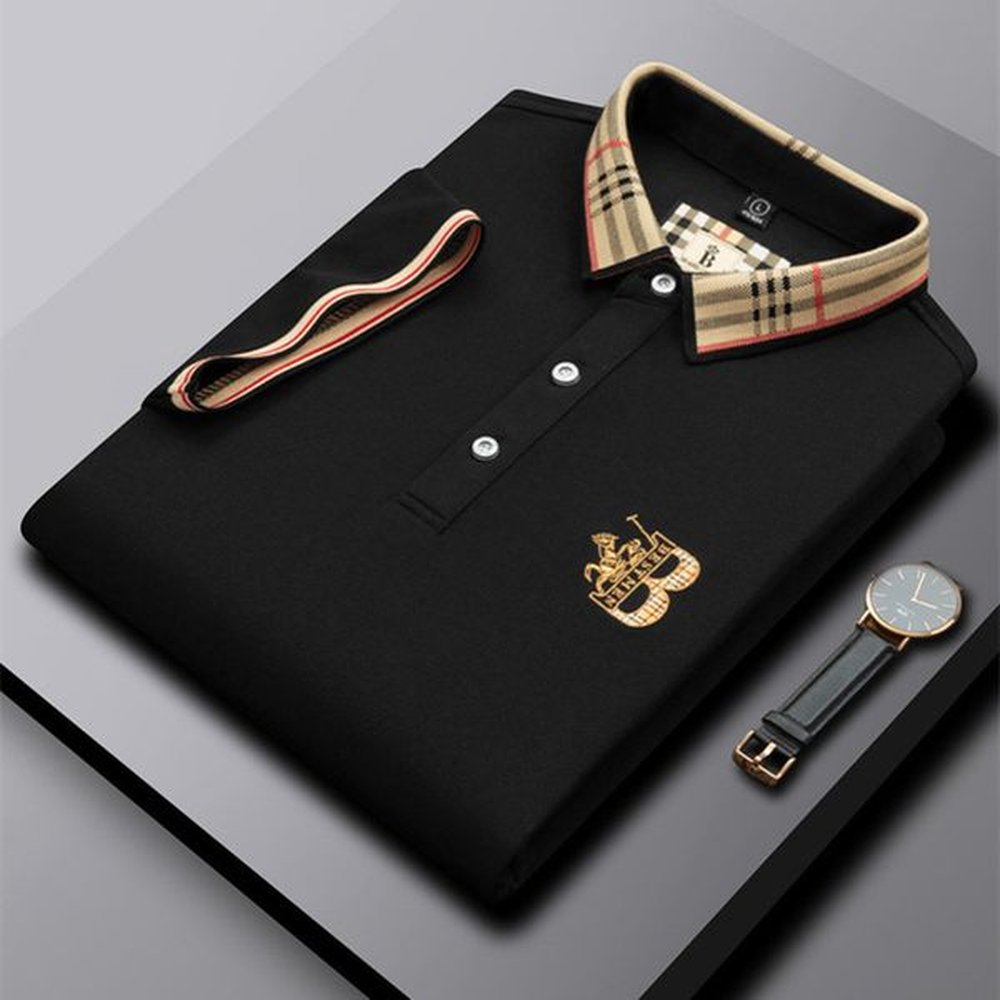 Man Tshirts Polo Short Sleeve Embroidery Cotton Fashion Men s Clothing Casual Men's Tees 100% cotton 4XL 3XL