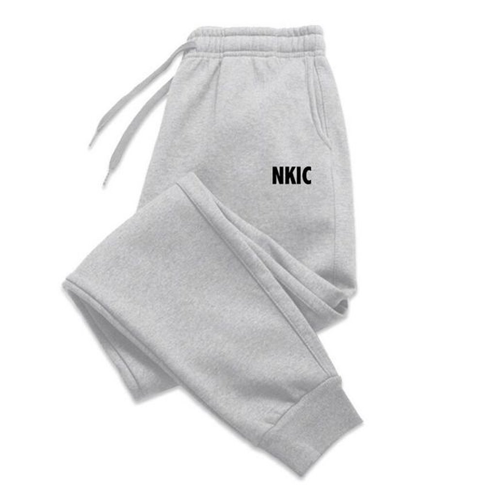 mans women sweatpants autumn winter letter printed warm jogging pants