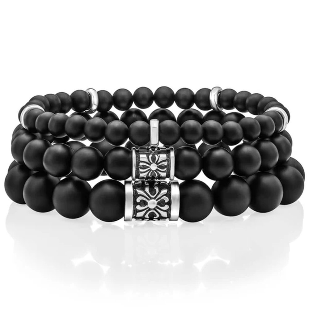 matte onyx beads