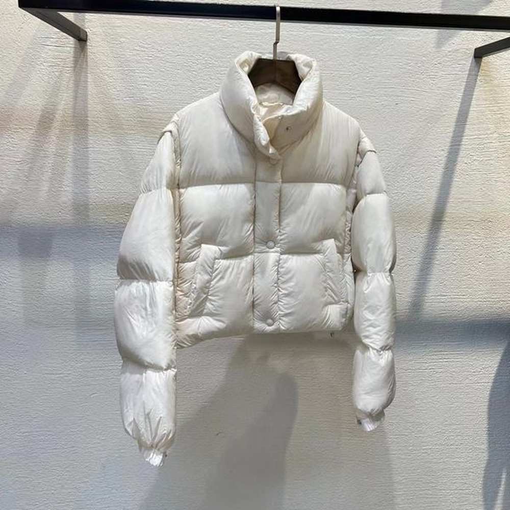 max brand puff jacket outwear work jacket m logo fashion
