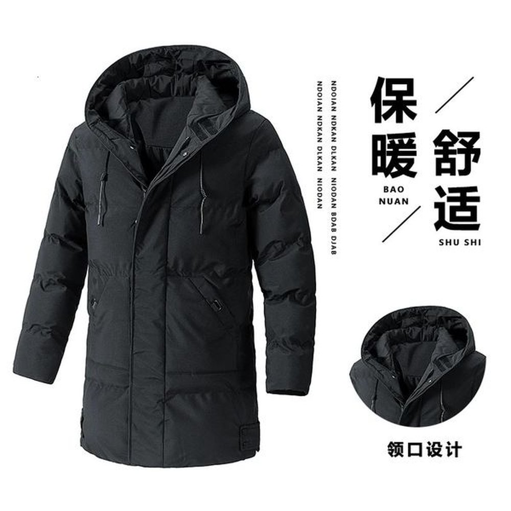 Men Coat Parka Big Size Hombre Thick Warm Man Jacket Winter Parkas Casual Cotton Padded Male MultiPocket Fur Hoodies 241120