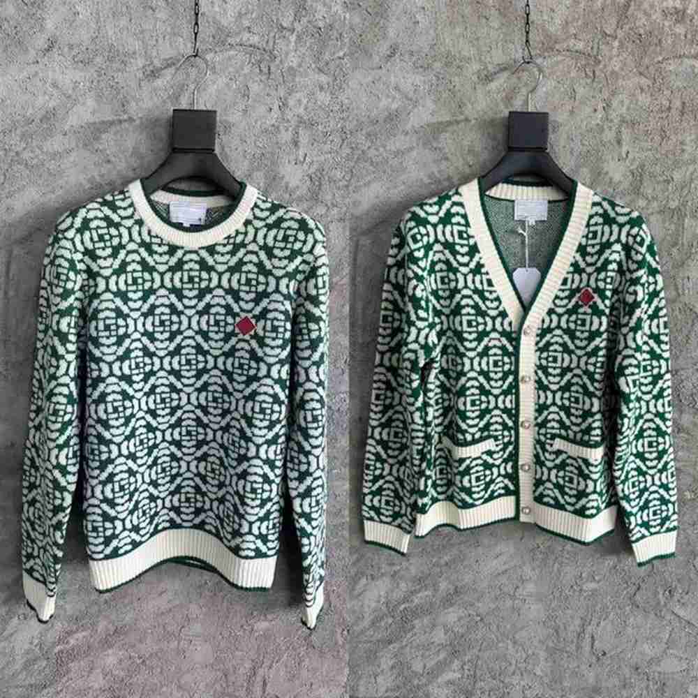 Men Designer Cashmere Sweaters Pullover Loose Cotton Cardigans Fashion Warm Knitted Wool Women Sweater Tops