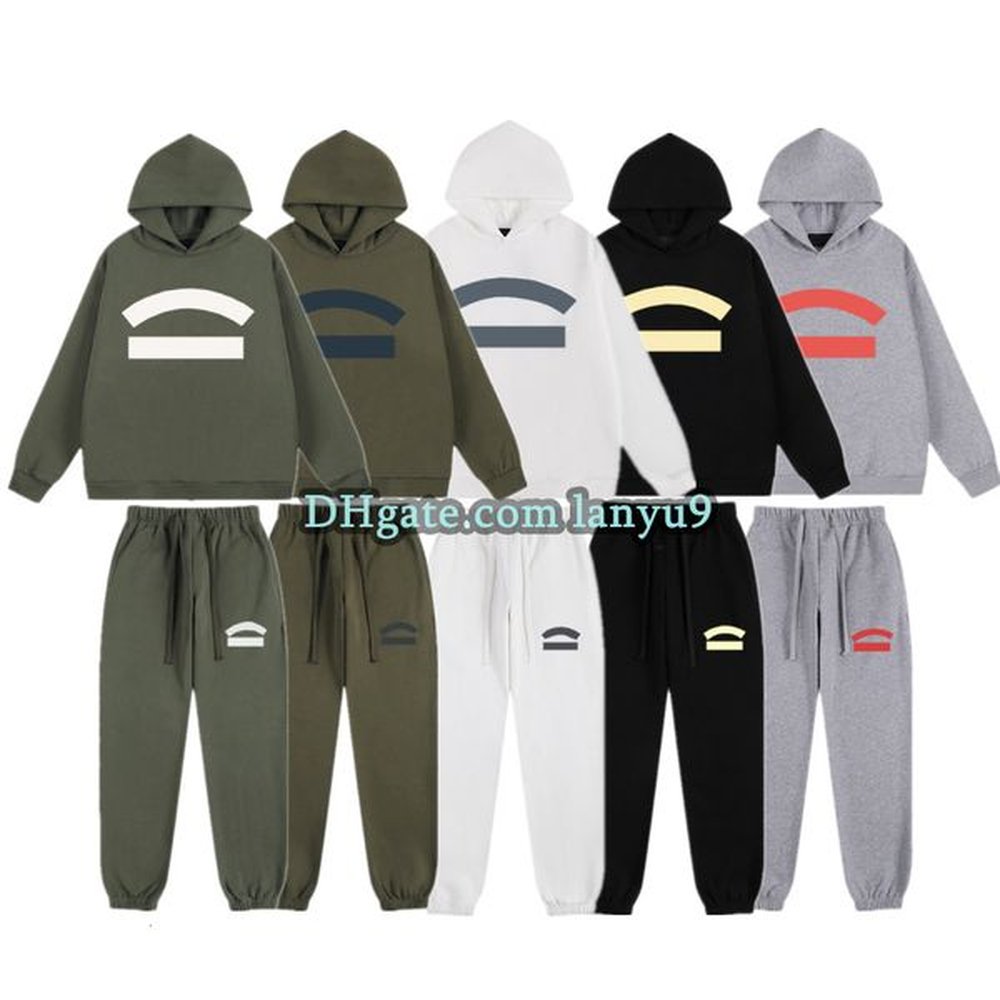 Men Designer Hoodie Tracksuit Pullover for Men Sweatshirt and Joggers Combo Plus Size Streetwear Comfortable Fit for Couples Sportswear Tren