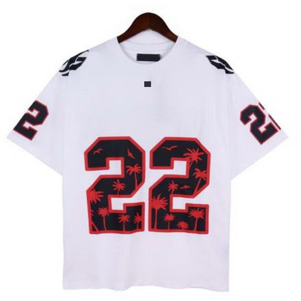 Men Designer T Shirt Summer Casual tshirts palm tree printed Sports Suit Set Pure Cotton Shirt Drawstring Casual Shorts