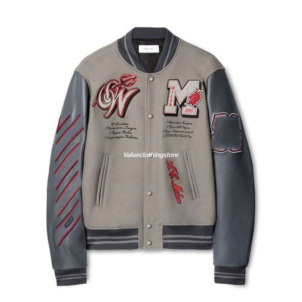 Men Designer Varsity Jackets man Jacket Windbreaker Vintage Loose Long Baseball Hip Hop Harajuku Letter Embroidery Streetwear winter jacket