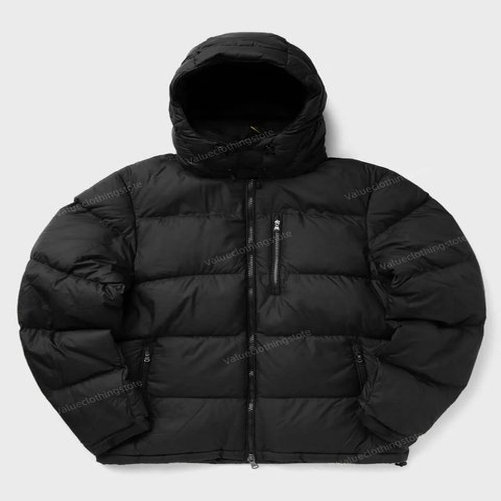 Men Down Jacket Gorham Coat Glossed Puffer Winter Jackets windbreaker coat Embroidered Warm HOODED PUFFER JACKET Casual Outwear