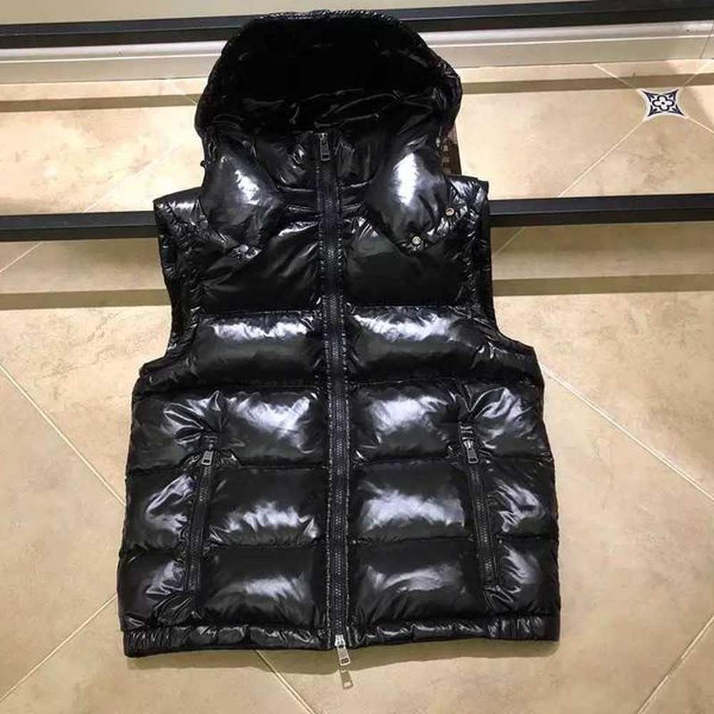 Men Fashion Vests Puffer Jacket Womens Winter Down Coat Designer Hooded Matte Vest Parka Jackets Man Casual Zipper Outerwear Classic Waterpr