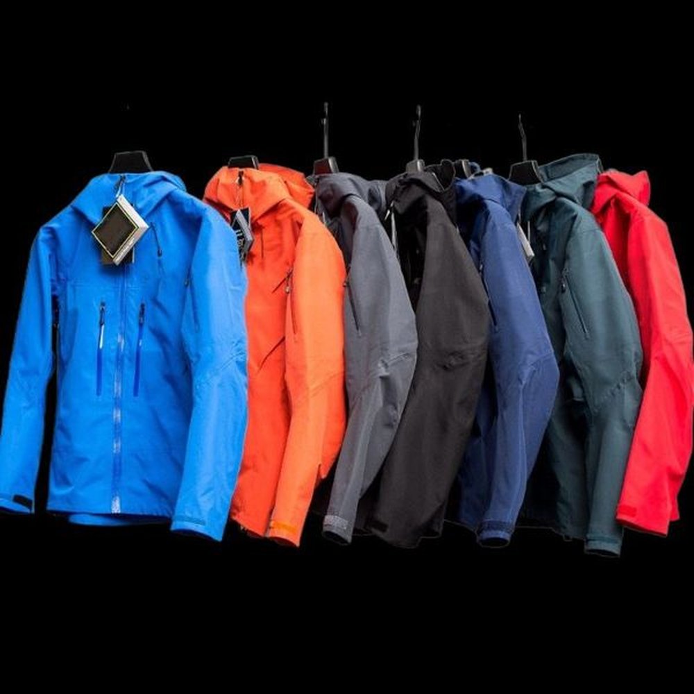 Men Jacket zipper Waterproof jackets Three Layer Outdoor warm Jackets For sports Men Women Male Casual Lightweight SV/LT GORE-TEXPRO Hiking
