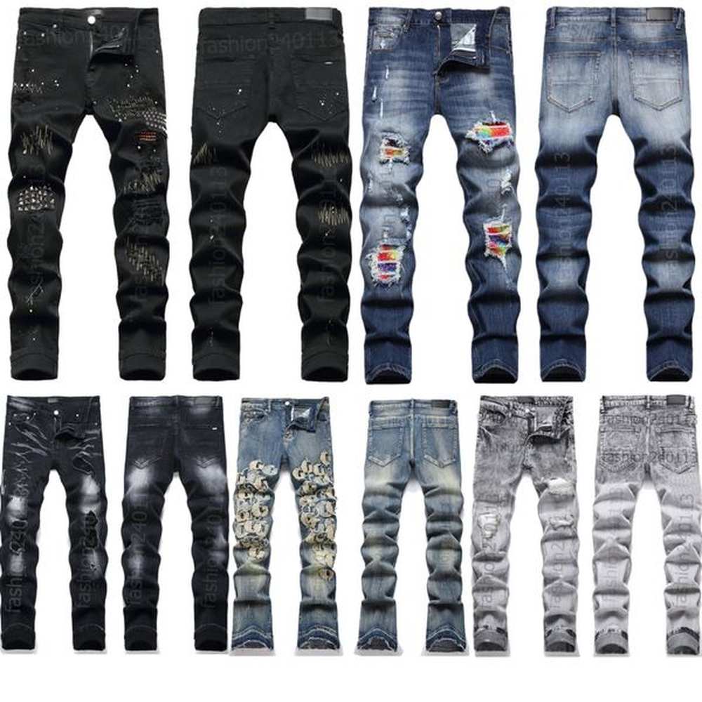 men jeans for mens designer jeans ripped jeans pants women jean shorts mens jeans baggy stacked denim luxury skinny jeans embroidery slim fi